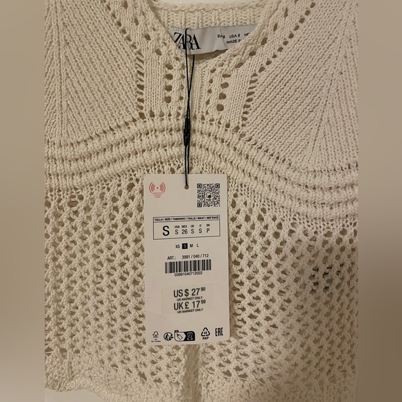 Zara Romantic Knit top - Picture 5 of 5